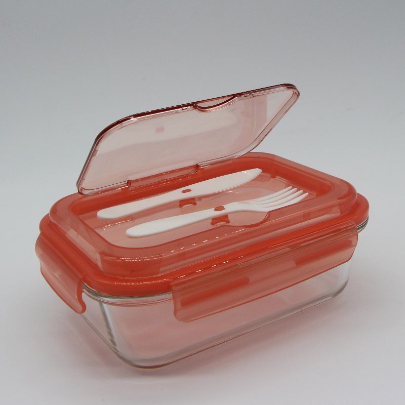 Divided Lunch Glass Food Containers Manufacturer_Wholesaler_Supplier
